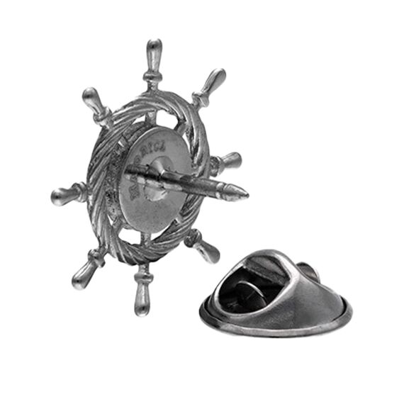 Серебряная брошь с жемчугом Majorica Le Club, изображение 3