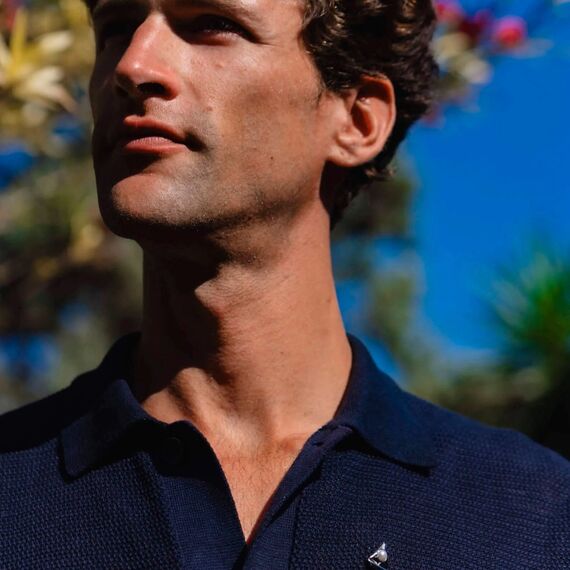 Серебряная брошь с жемчугом Majorica Le Club, изображение 5