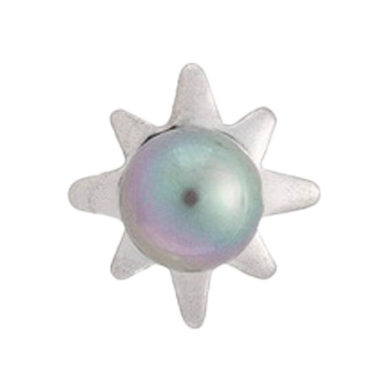 Серебряные серьги женские с жемчугом Majorica Cos