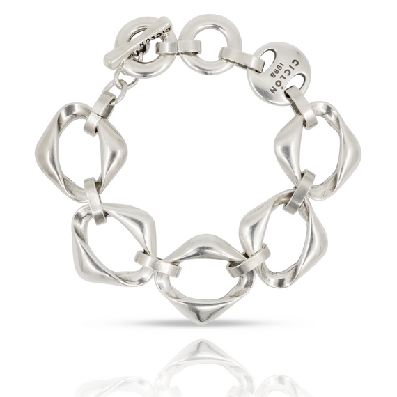 Браслет женский на руку с серебром Ciclon Valerie, изображение 4