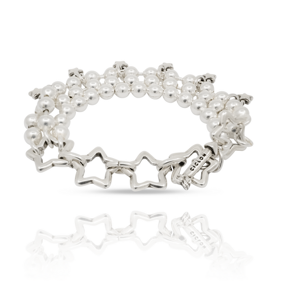 Серебряный браслет на руку с подвесками Ciclon Shine On, изображение 3