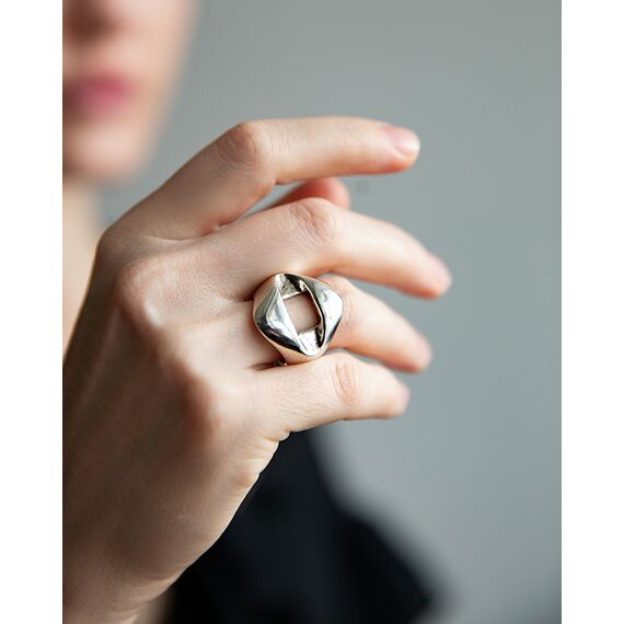 Серебряное кольцо женское Ciclon Valerie, Размер (мм): 16,5, изображение 3