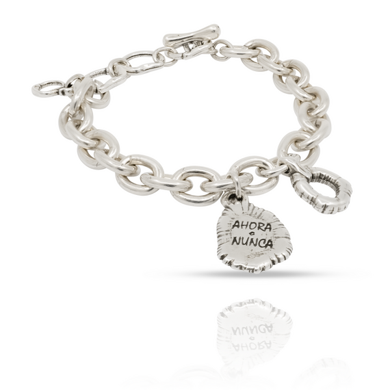 Серебряный браслет женский с подвесками Ciclon Essential, изображение 2