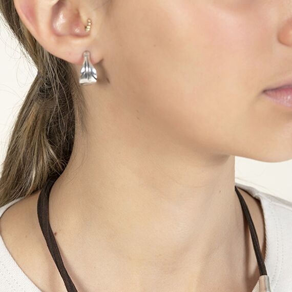 Серебряные серьги женские Ciclon Natura, изображение 2