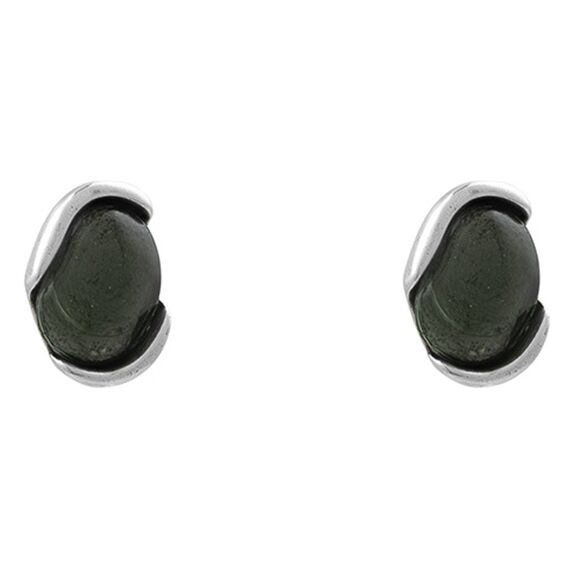 Серебряные серьги с муранским стеклом Ciclon Daila