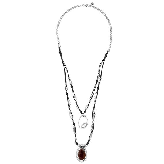 Колье из серебра с муранским стеклом Ciclon Deba, Размер (мм): 900