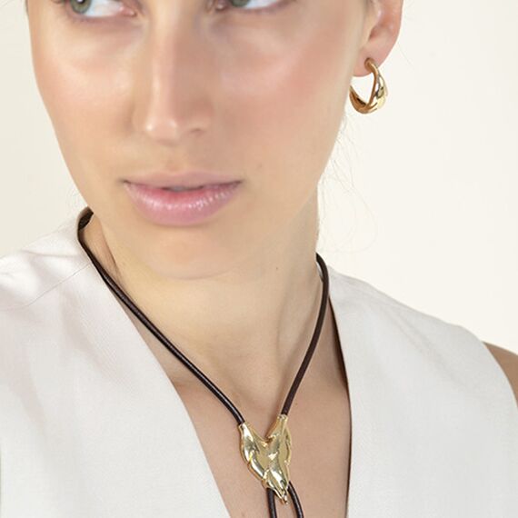 Золотые серьги женские Ciclon Salvaje, изображение 2