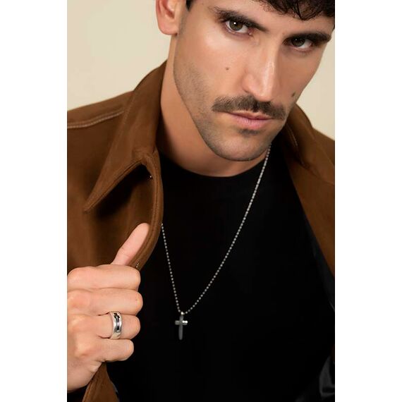 Серебряное колье мужское Ciclon Rosario, изображение 3