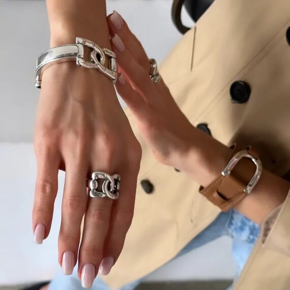 Серебряное кольцо женское Ciclon Charro, Размер (мм): 17,2, изображение 2