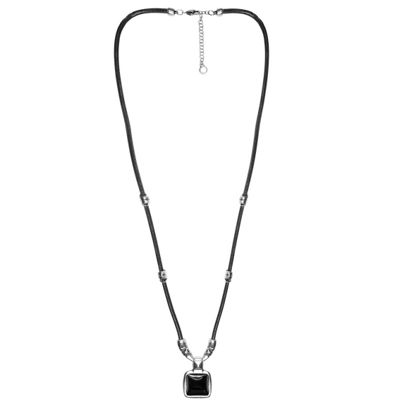 Серебряное колье женское с муранским стеклом Ciclon Kool