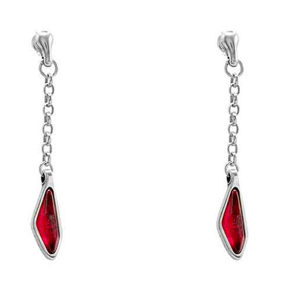 Серебряные серьги Ciclon Laguna Negr