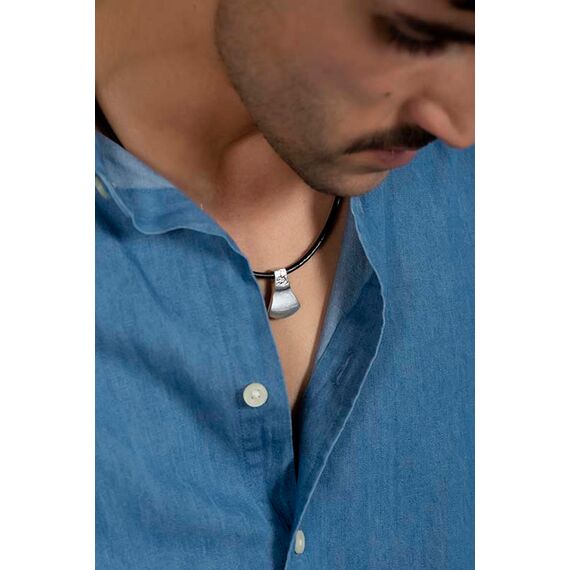 Серебряное колье Ciclon Forja, изображение 2