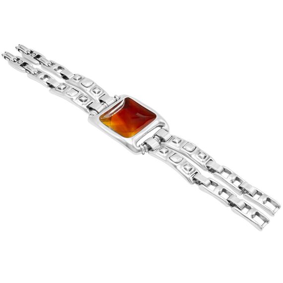 Серебряный браслет женский с муранским стеклом Ciclon Metal, Размер (мм): 190-195