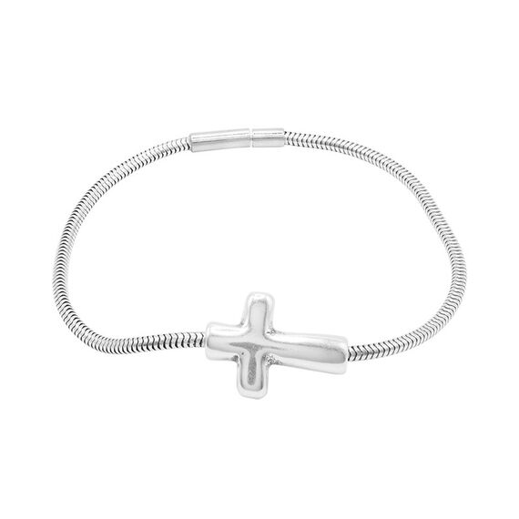 Серебряный браслет мужской Ciclon Oracion, Размер (мм): 215