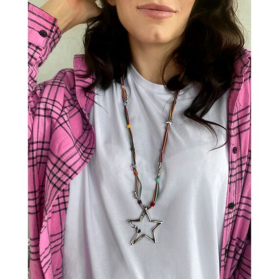 Серебряное колье с женское Ciclon Flella, изображение 3