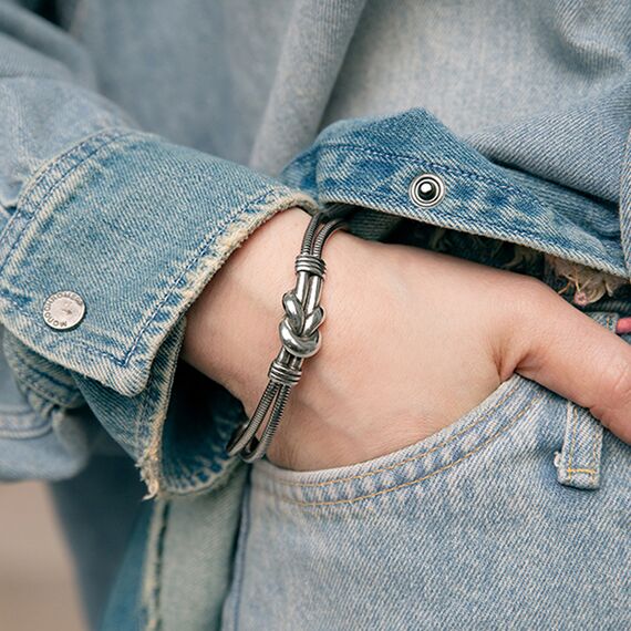 Серебряный браслет на руку Ciclon Mini Llano, Размер (мм): 190-195, изображение 2