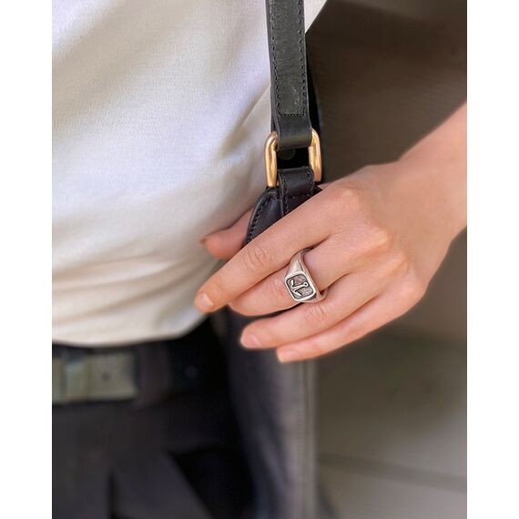 Cеребряное кольцо Ciclon Anclado, Размер (мм): 21,5-22, изображение 2