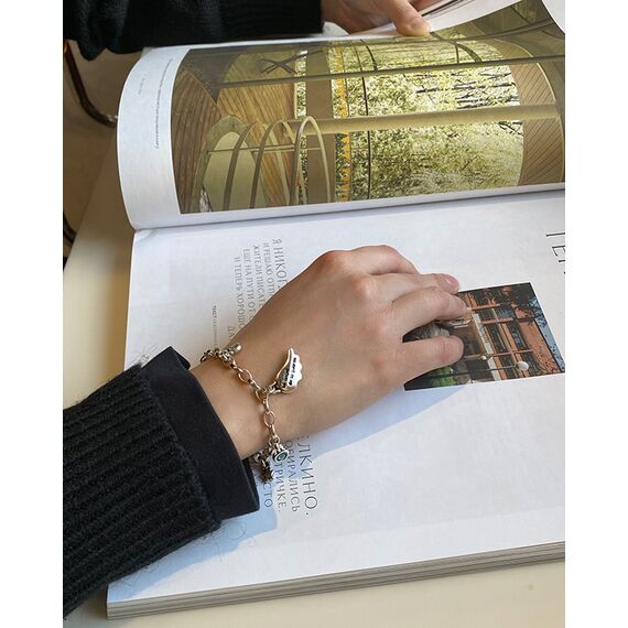 Серебряный браслет женский Ciclon Angel De la Guarda, изображение 2