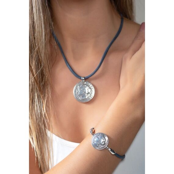 Серебряное колье женское Ciclon France, изображение 2