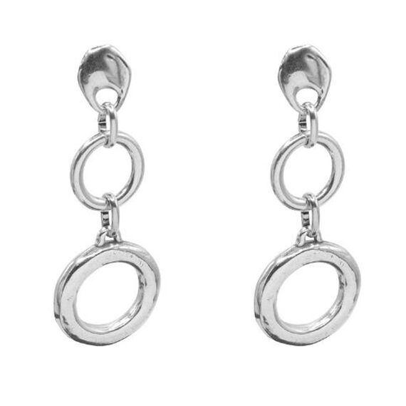 Серебряные серьги женские Ciclon Calista