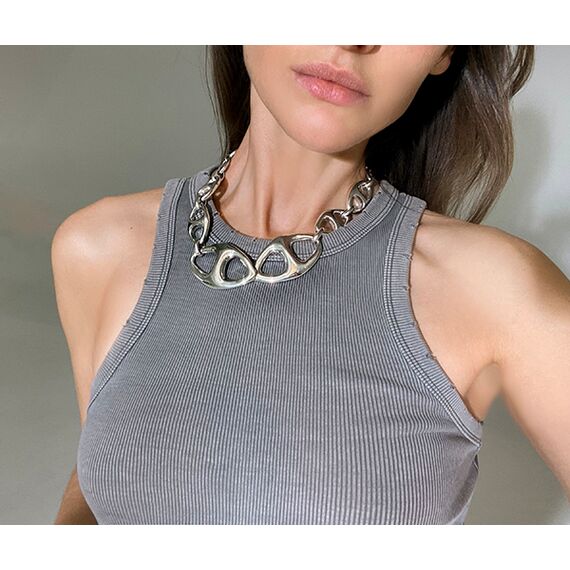 Серебряное колье женское Ciclon Alai, изображение 2