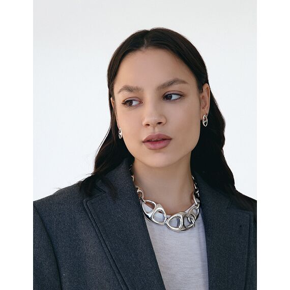 Серебряное колье женское Ciclon Alai, изображение 3
