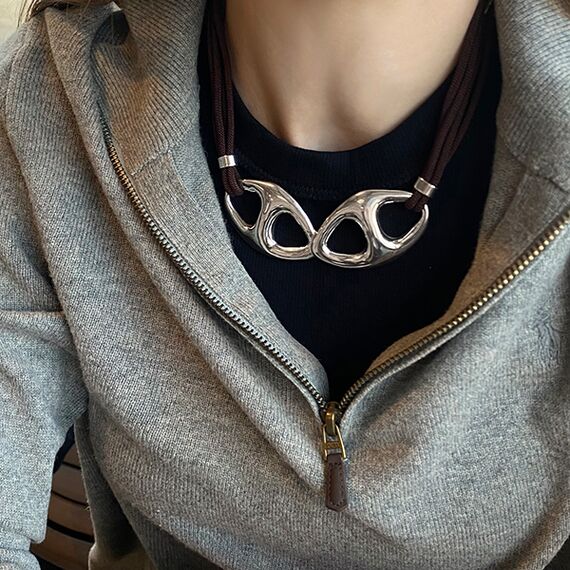 Серебряное колье женское Ciclon Eden, изображение 2