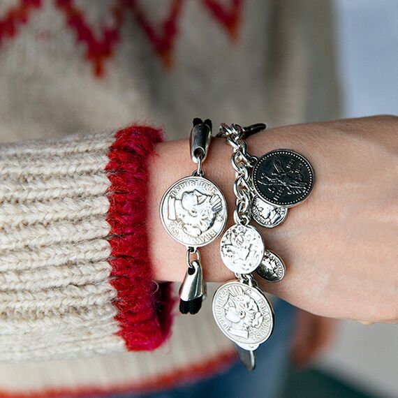 Серебряный браслет на руку женский Ciclon Rosalie, изображение 2