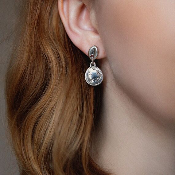 Серебряные серьги женские Ciclon Charlotte, изображение 4