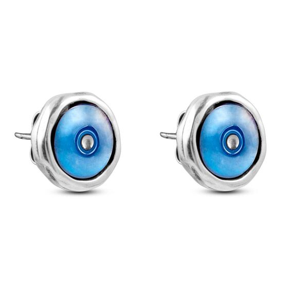 Серебряные серьги с муранским стеклом Ciclon Essentials