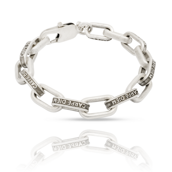 Серебряный браслет на руку Ciclon Carpe Diem, изображение 2