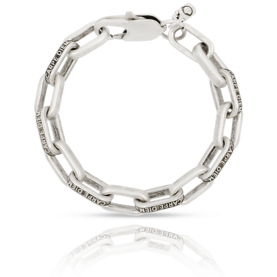 Серебряный браслет на руку Ciclon Carpe Diem, изображение 4