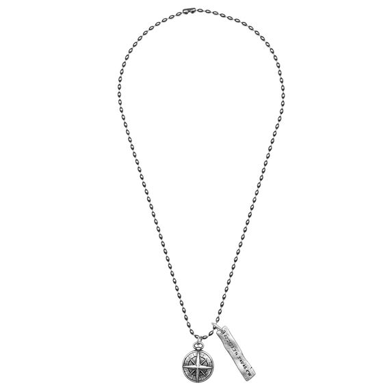 Серебряное колье с подвесками Ciclon Man Ubicacion