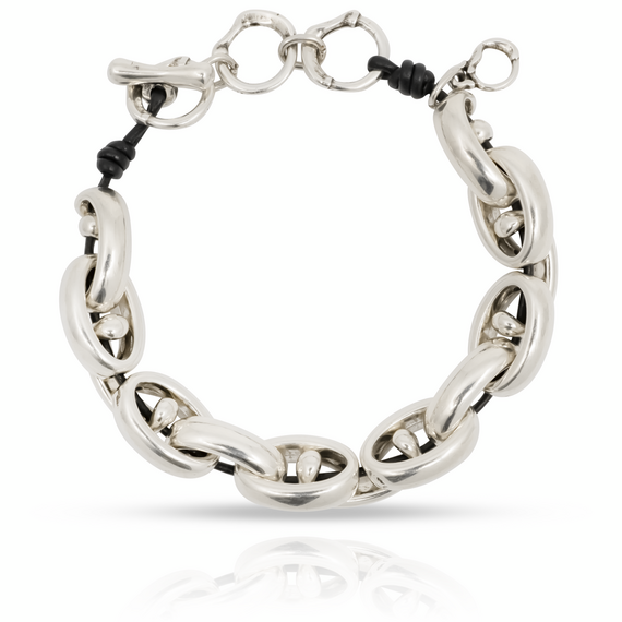 Серебряный браслет женский на руку Ciclon Essentials, изображение 4