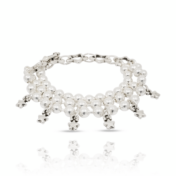 Серебряный браслет на руку с подвесками Ciclon Shine On