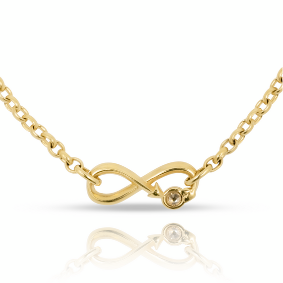 Золотое колье женское Ciclon Skin Fin, изображение 2