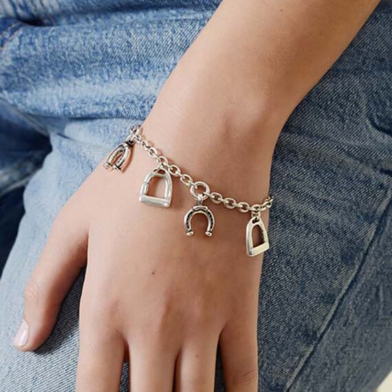 Серебряный браслет с подвесками Ciclon Estribera, изображение 2