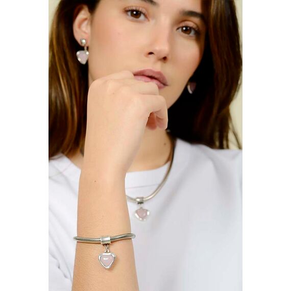 Серебряный браслет с сердечком Ciclon Incondicional, изображение 2