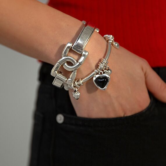 Серебряный браслет с сердечком Ciclon Latidos, изображение 2