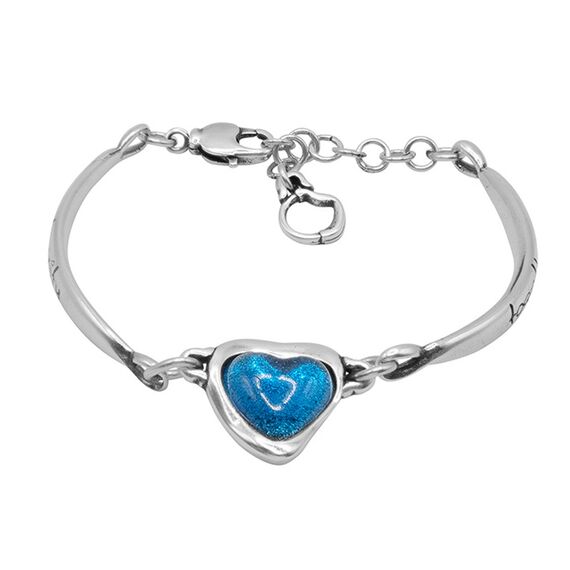 Серебряный браслет с муранским стеклом Ciclon Capricho