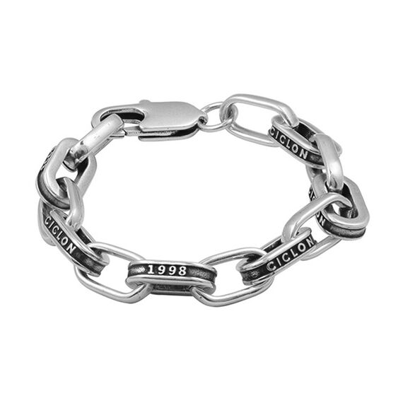 Серебряный браслет на руку Ciclon Link Mind & Body