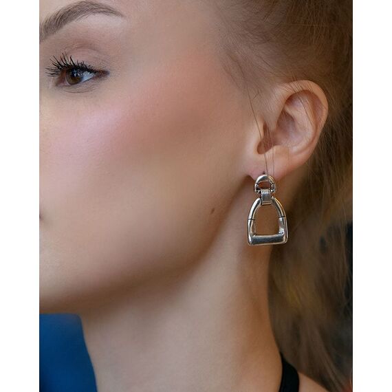 Серебряные серьги женские Ciclon Charro, изображение 2