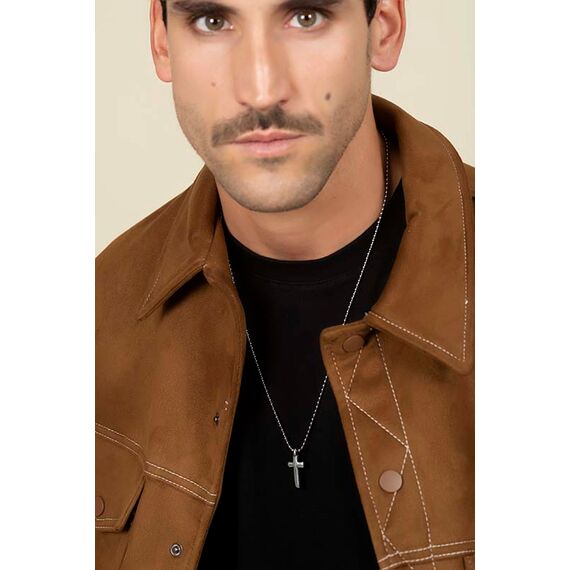 Серебряное колье мужское Ciclon Rosario, изображение 2