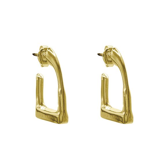 Золотые серьги женские Ciclon Estribo