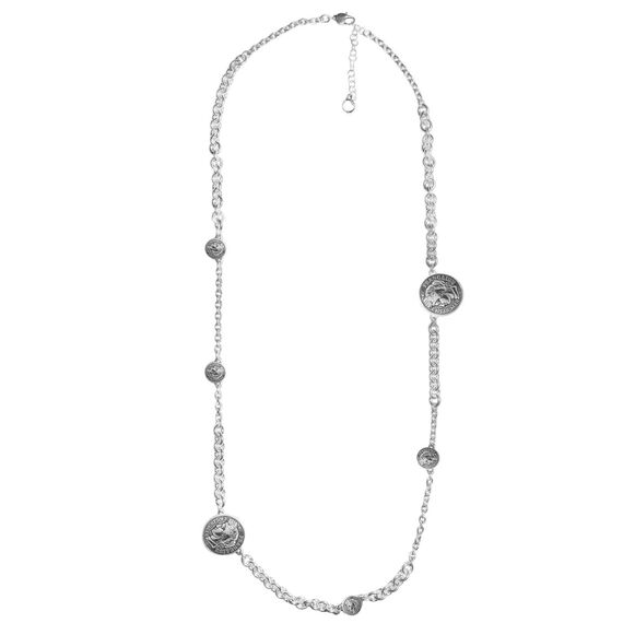 Серебряное колье женское Ciclon France