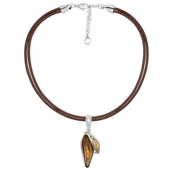 Серебряное колье с подвеской Ciclon Bled, Размер (мм): 400-450