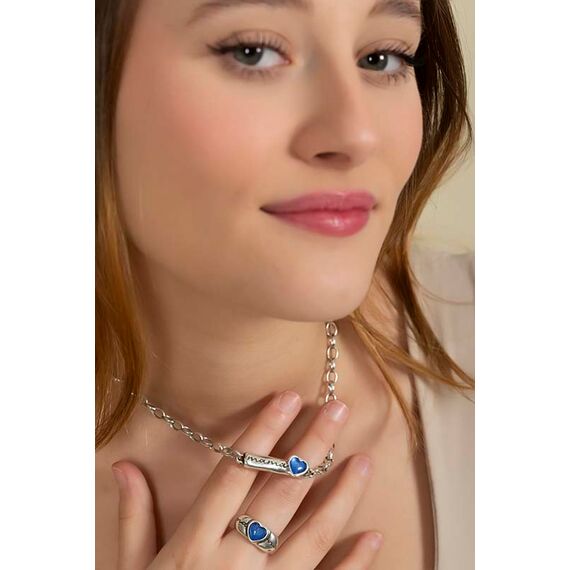 Серебряный браслет с сердечком Ciclon Tesoro, изображение 2