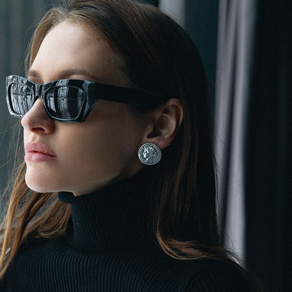 Серебряные серьги женские Ciclon Blanche, изображение 2