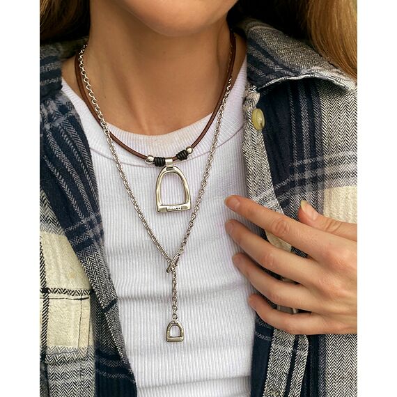 Серебряное колье женское Ciclon Estribera, изображение 2