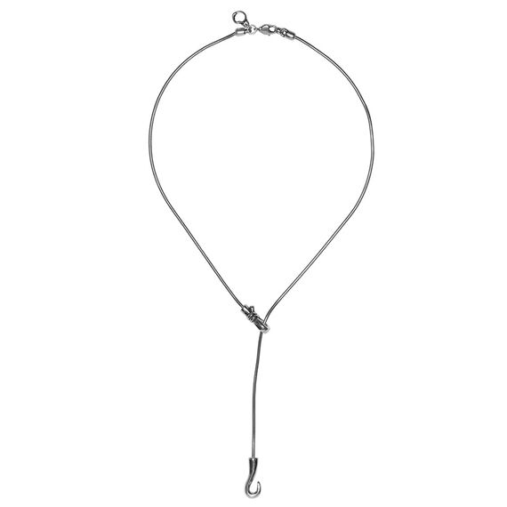 Серебряное колье женское с подвеской Ciclon Man